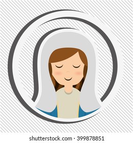 Blessed virgin design 