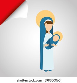 Blessed virgin design 