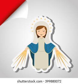 Blessed virgin design 