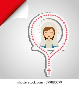 Blessed virgin design 