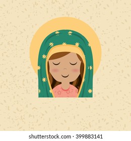 Blessed virgin design 