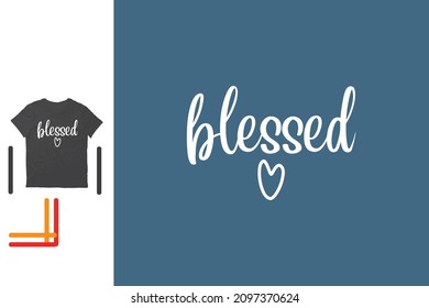 Blessed woman t shirt design