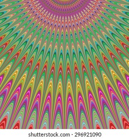 Blessing from heaven - colorful fractal design background