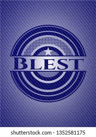 Blest with jean texture