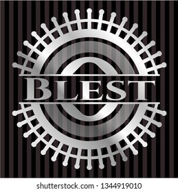Blest silver emblem or badge