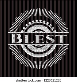 Blest silvery badge