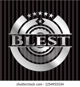 Blest silvery badge