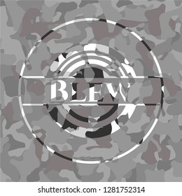 Blew on grey camouflage texture