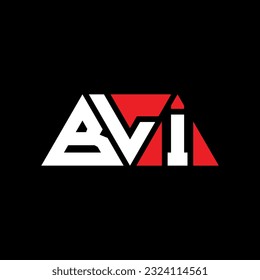 BLI triangle letter logo design with triangle shape. BLI triangle logo design monogram. BLI triangle vector logo template with red color. BLI triangular logo Simple, Elegant, and Luxurious design