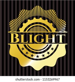 Blight Golden Badge Stock Vector (Royalty Free) 1153269967 | Shutterstock