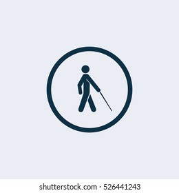 Blind disabled icon.disabled icon.blind icon