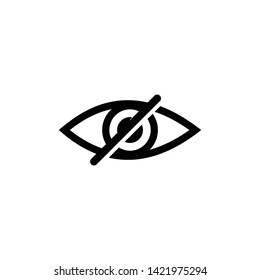 Blind Icon Vector, Blind Vision icon