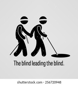 The blind leading the blind svg