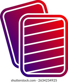 Design de ícone de vetor de linha oculta