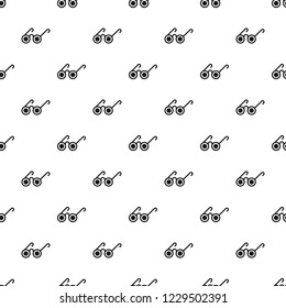 Blind man pattern seamless vector repeat for any web design