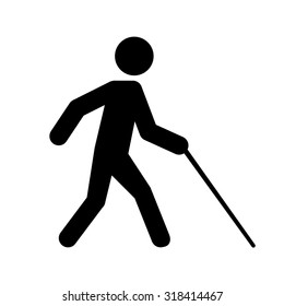 176 Blind man walking traffic Images, Stock Photos & Vectors | Shutterstock