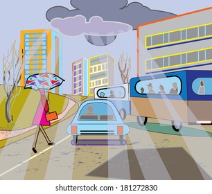 The blind rain