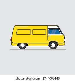 Entrega de coche de Van Delivery para ciegos