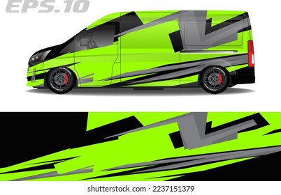 blind van vector livery racing car design