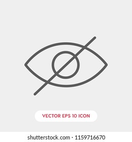 Blind vector icon, Blind symbol.  Linear style sign for mobile concept and web design. Blind symbol logo illustration. vector graphics - Vector.