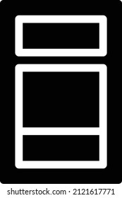 blind Vector illustration on a transparent background. Premium quality symbols. Glyphs  vector icon for concept and graphic design.