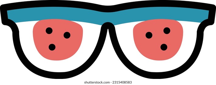 blind  Vector illustration on a transparent background. Premium quality symmbols. Line Color vector icons for concept and graphic design.