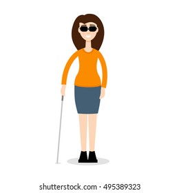 Blind Woman