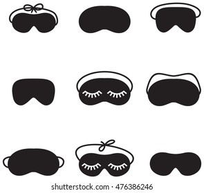 Blindfolds icons