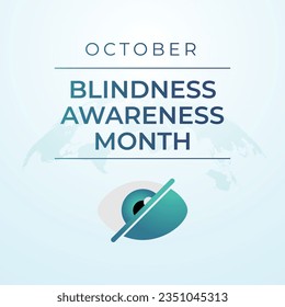 Blindness awareness month design template good for celebrations. Ribbon design template. flat ribbon. vector eps 10.