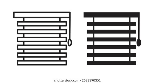 Blinds icon symbol for your web designs. Icon logo, app, UI.