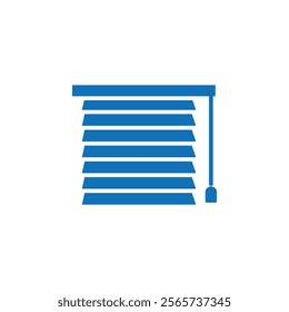 Blinds icon Thin line illustration set