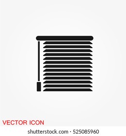 Blinds icon vector illustration