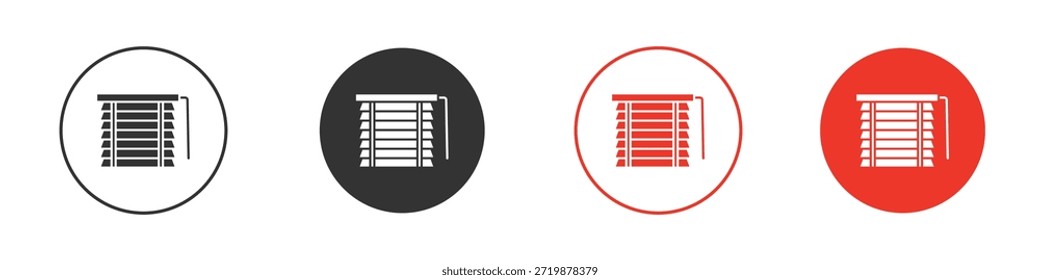 Blinds icon. web vector design