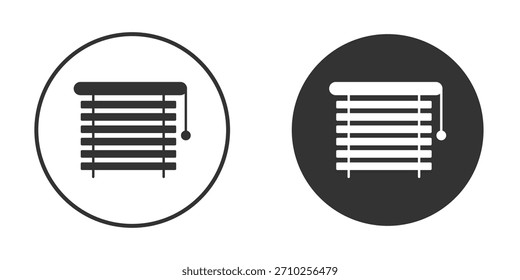 Blinds-Symbol für Website-Design, Logo für Web und Apps.