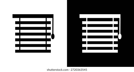 Blinds icons for graphic and web design projects