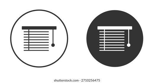 Blinds öffnen Symbol für Website-Design, Logo für Web und Apps.