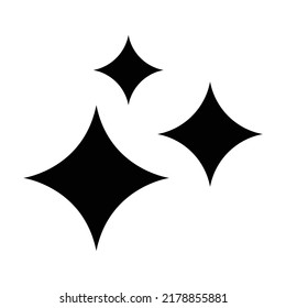 Blinksymbol, schwarz. Geeignet für Website-, Content Design-, Poster-, Banner- oder Videobearbeitung