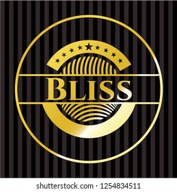 Bliss gold emblem