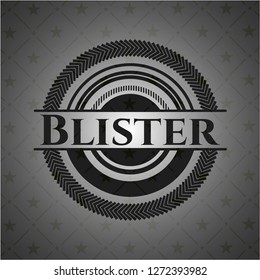 Blister black badge