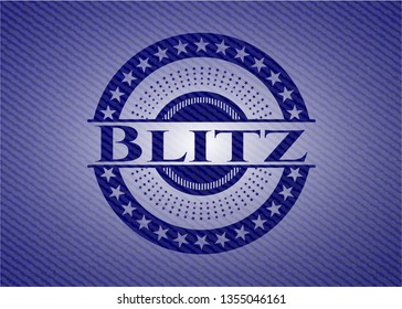 Blitz with jean texture