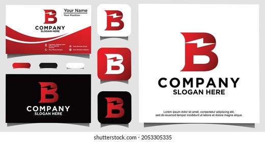 Plantilla de diseño de logotipo para carta blitz B