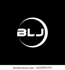BLJ Letter Logo Design, Inspiration for a Unique Identity. Modern Elegance and Creative Design. Watermark Your Success with the Striking this Logo.