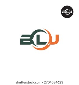 BLJ Logo Letter Monogram Design