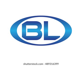 BL-letter abbreviations blue oval logo