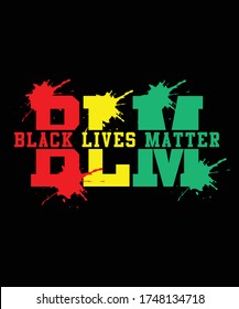 BLM - Black Lives Matter - Juctice, George Floyd - African American