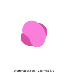 blob element with a water shape motif element