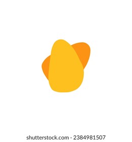 blob element with a water shape motif nature