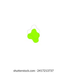 blob of green slime with shadow green