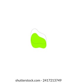 blob of green slime with shadow green