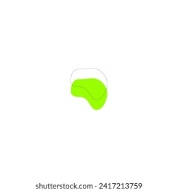 blob of green slime with shadow green